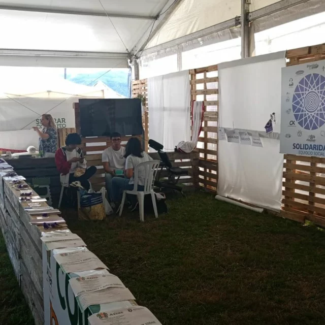 Donde o 1 de agosto a nosa entidade está a participar no espazo EQUIOCIO SOCIAL con o traballo de técnicos, voluntarios do Patronato Concepción Arenal  e monitores e alumnos da Escola Tempo Libre Concepción Arenal 
#yosoypatronato 
#solidaridad